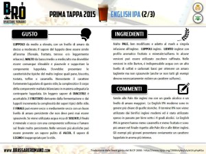 English IPA BJCP 2008 italiano